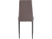 Polsterstuhl >Reidar< (4er-Set) in Braun, PU/Metall - 42x98x53cm (BxHxT)