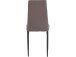 Polsterstuhl >Reidar< (4er-Set) in Braun, PU/Metall - 42x98x53cm (BxHxT)