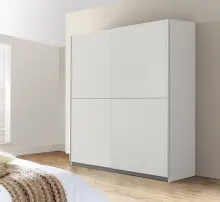 Schiebetürenschrank >WINNER< 2 Böden, 2...