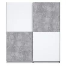 Schiebetürenschrank >WINNER< 2 Böden, 2...