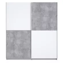 Schiebetürenschrank >WINNER< 2 Böden, 2...