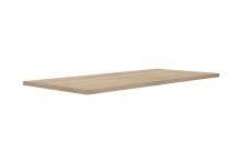 Esstisch >TABLES< Gestell Metall, Platte Sonoma Eiche Dekor - 180x74,7x90cm (BxHxT)