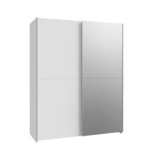 Schiebetürenschrank >Schach & Matt< Weiss...