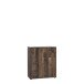 Kommode >TEMPRA2< 2 Türen, 2 Schübe, Old - Wood Vintage - 73,7x85,5x34,8cm (BxHxT)