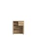 Kommode >TEMPRA2< 2 Türen, 2 Schübe, Artisan Eiche Dekor - 73,7x85,5x34,8cm (BxHxT)