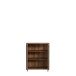 Kommode >TEMPRA2< 2 Türen, 2 Böden, Old-Wood Vintage Dekor - 73,7x85,5x34,8cm (BxHxT)