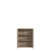 Kommode >TEMPRA2< 2 Türen, 2 Böden, Sonoma Eiche Dekor - 73,7x85,5x34,8cm (BxHxT)