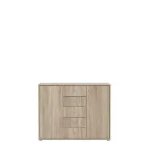 Sideboard >TEMPRA2< 2 Türen, 5 Schübe,...