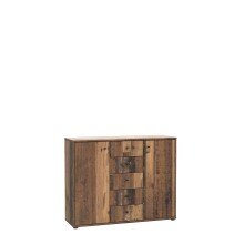 Sideboard >TEMPRA2< 2 Türen, 5 Schübe,...