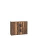 Sideboard >TEMPRA2< 2 Türen, 5 Schübe, Old-Wood Vintage Dekor - 108,8x85,5x34,8cm (BxHxT)