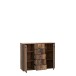 Sideboard >TEMPRA2< 2 Türen, 5 Schübe, Old-Wood Vintage Dekor - 108,8x85,5x34,8cm (BxHxT)