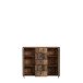Sideboard >TEMPRA2< 2 Türen, 5 Schübe, Old-Wood Vintage Dekor - 108,8x85,5x34,8cm (BxHxT)