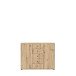 Sideboard >TEMPRA2< 2 Türen, 5 Schübe, Artisan Eiche Dekor - 108,8x85,5x34,8cm (BxHxT)