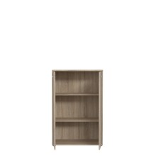 Hochkommode >TEMPRA2< 2 Türen, 2 Böden, Sonoma Eiche Dekor - 73,7x111,1x34,8cm (BxHxT)