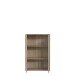 Hochkommode >TEMPRA2< 2 Türen, 2 Böden, Sonoma Eiche Dekor - 73,7x111,1x34,8cm (BxHxT)