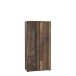 Mehrzweckschrank >TEMPRA2< 2 Türen, 4 Böden, Old-Wood Vintage Dekor - 73,7x149,5x34,8cm (B/H/T)