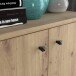 Mehrzweckschrank >TEMPRA2< 2 Türen, 4 Böden, Artisan Eiche Dekor - 73,7x149,5x34,8cm (B/H/T)