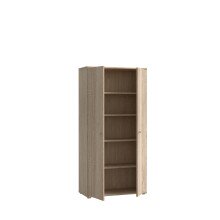 Mehrzweckschrank >TEMPRA2< 2 Türen, 4 Böden, Sonoma Eiche Dekor - 73,7x149,5x34,8cm (B/H/T)