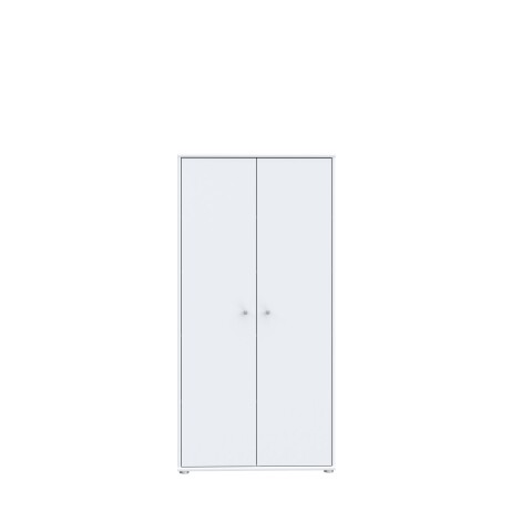 Mehrzweckschrank >TEMPRA2< 2 Türen, 4 Böden, weiss - 73,7x149,5x34,8cm (B/H/T)