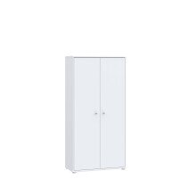 Mehrzweckschrank >TEMPRA2< 2 Türen, 4 Böden, weiss - 73,7x149,5x34,8cm (B/H/T)