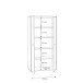 Mehrzweckschrank >TEMPRA2< 2 Türen, 4 Böden, weiss - 73,7x149,5x34,8cm (B/H/T)