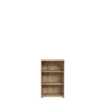 Regal >TEMPRA2< 2 Böden, in Artisan Eiche Dekor - 54x85,5x34,8cm (BxHxT)