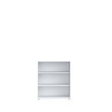 Regal >TEMPRA2< 2 Böden, in Weiss - 73,7x85,5x34,8cm (BxHxT)