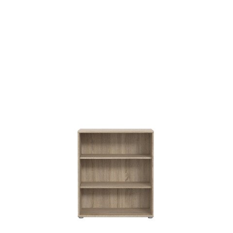 Regal >TEMPRA2< 2 Böden, in Sonoma Eiche Dekor - 73,7x85,5x34,8cm (BxHxT)