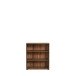 Regal >TEMPRA2< 2 Böden, in Old-Wood Vintage Dekor - 73,7x85,5x34,8cm (BxHxT)