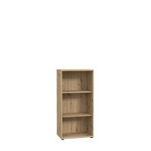 Regal >TEMPRA2< 2 Böden, in Artisan Eiche Dekor - 54x111,1x34,8cm (BxHxT)