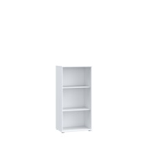 Regal >TEMPRA2< 2 Böden, in Weiss - 54x111,1x34,8cm (BxHxT)