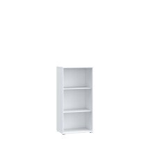 Regal >TEMPRA2< 2 Böden, in Weiss - 54x111,1x34,8cm (BxHxT)
