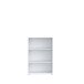 Regal >TEMPRA2< 2 Böden, in Weiss - 73,7x111,1x34,8cm (BxHxT)