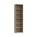 Regal >TEMPRA2< 5 Böden, in Sonoma Eiche Dekor - 54x197,5x34,8cm (BxHxT)