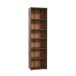 Regal >TEMPRA2< 5 Böden, in Old-Wood Vintage Dekor - 54x197,5x34,8cm (BxHxT)