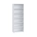 Regal >TEMPRA2< 5 Böden, in Weiss - 73,7x197,5x34,8cm (BxHxT)