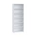 Regal >TEMPRA2< 5 Böden, in Weiss - 73,7x197,5x34,8cm (BxHxT)