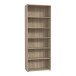 Bücherregal >TEMPRA2< 5 Böden, in Sonoma Eiche Dekor - 73,7x197,5x34,8cm (BxHxT)