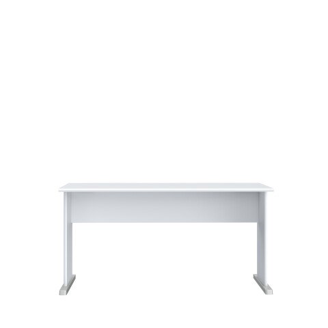 Schreibtisch >TEMPRA2< in Weiss - 144x72x72cm (BxHxT)