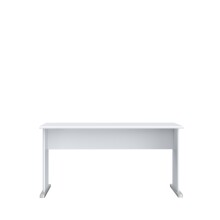 Schreibtisch >TEMPRA2< in Weiss - 144x72x72cm (BxHxT)