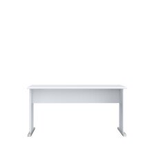 Schreibtisch >TEMPRA2< in Weiss - 144x72x72cm (BxHxT)