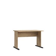 Schreibtisch >TEMPRA2< in Artisan Eiche Dekor - 108x72x72cm (B/H/T)