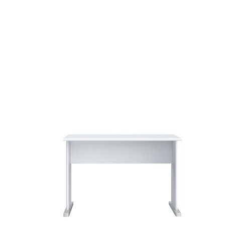 Schreibtisch >TEMPRA2< in weiss - 108x72x72cm (B/H/T)