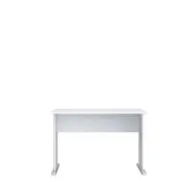 Schreibtisch >TEMPRA2< in weiss - 108x72x72cm (B/H/T)