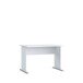 Schreibtisch >TEMPRA2< in weiss - 108x72x72cm (B/H/T)
