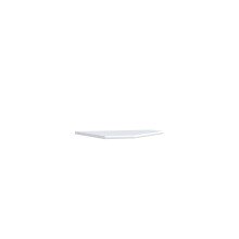 Eckverbindungsplatte >TEMPRA2< Verkettungsplatte für Schreibtische, weiss - 72x2,2x72cm (B/H/T)