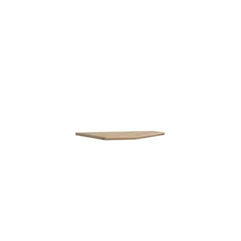 Eckverbindungsplatte >TEMPRA2< Verkettungsplatte, Artisan Eiche Dekor - 72x2,2x72cm (B/H/T)
