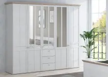 Drehtürenschrank >ILOPPA< 5 Türen, 3...