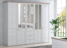 Drehtürenschrank >ILOPPA< 5 Türen, 3...