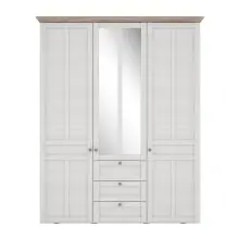 Drehtürenschrank >ILOPPA< 3 Türen, 3...